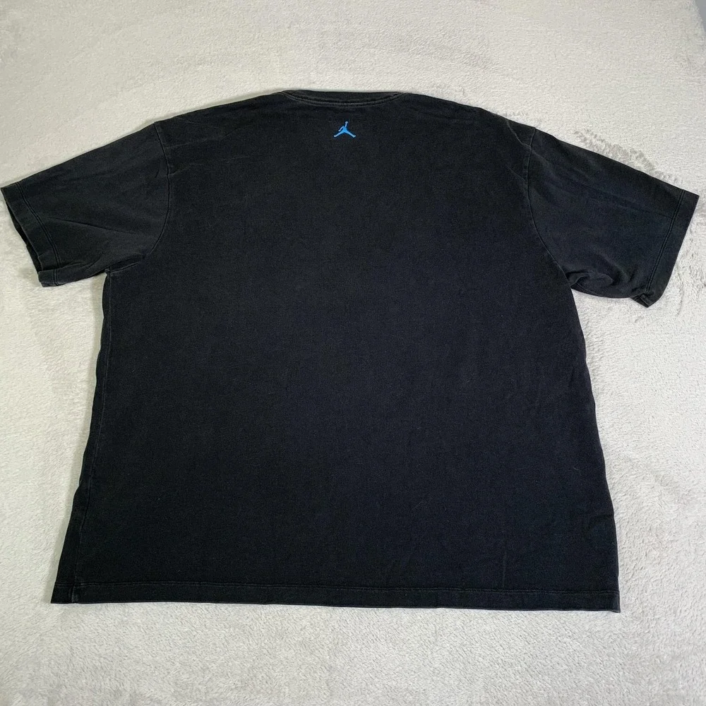 Jordan Michael Jordan Shirt Mens XL Black UNC Tar Heels Basketball Oversized Tee